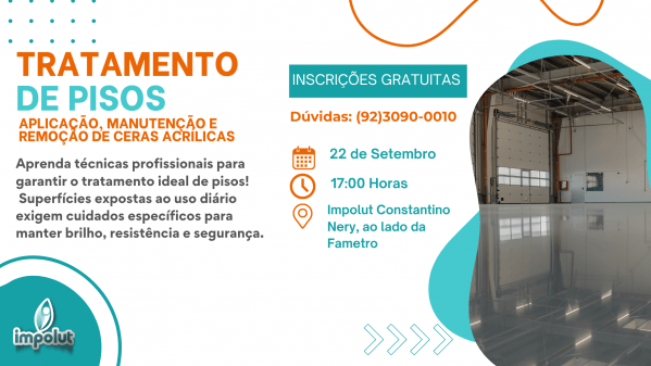 Imagem do evento Tratamento de Pisos (Aplicação, Manuntenção e Remoção de Ceras Acrílicas)