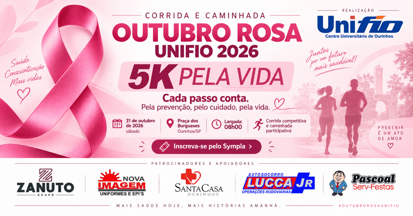 5K Pela Vida - Outubro Rosa UNIFIO 2026