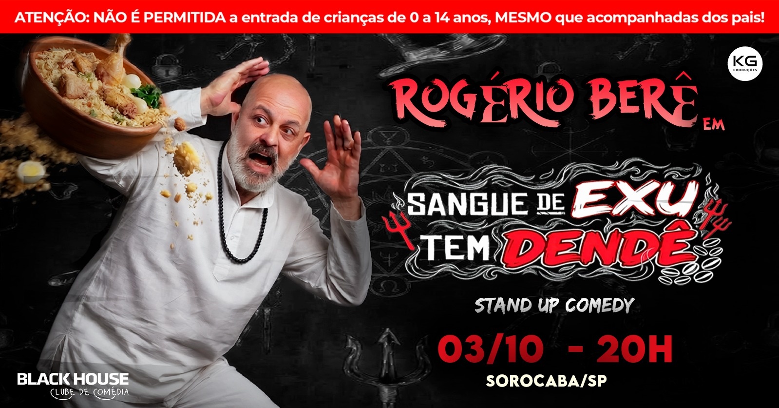 ROGÉRIO BERÊ em SOROCABA - Stand up Comedy