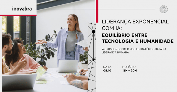 Imagem do evento Liderança Exponencial com IA: Equilíbrio entre Tecnologia e Humanidade