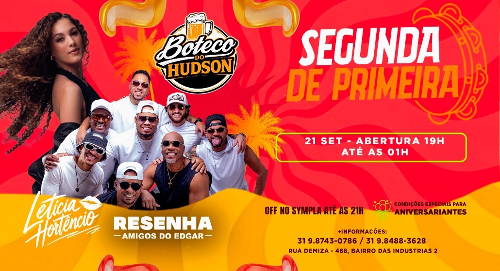 SEGUNDA DE PRIMEIRA | LETÍCIA FLORENCIO + RESENHA AMIGOS DO EDGAR | 21 DE SETEMBRO