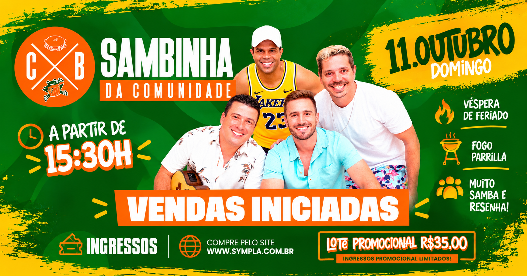 SAMBINHA DA COMUNIDADE - 6ªEDIÇÃO