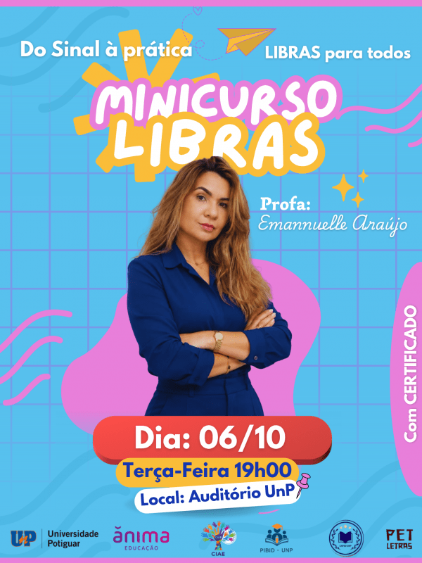 Imagem do evento MINICURSO DE LIBRAS