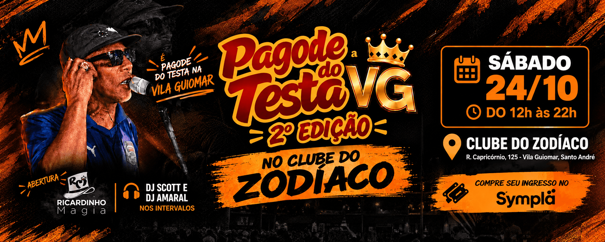 PAGODE DO TESTA NA VG 2 EDIÇÃO