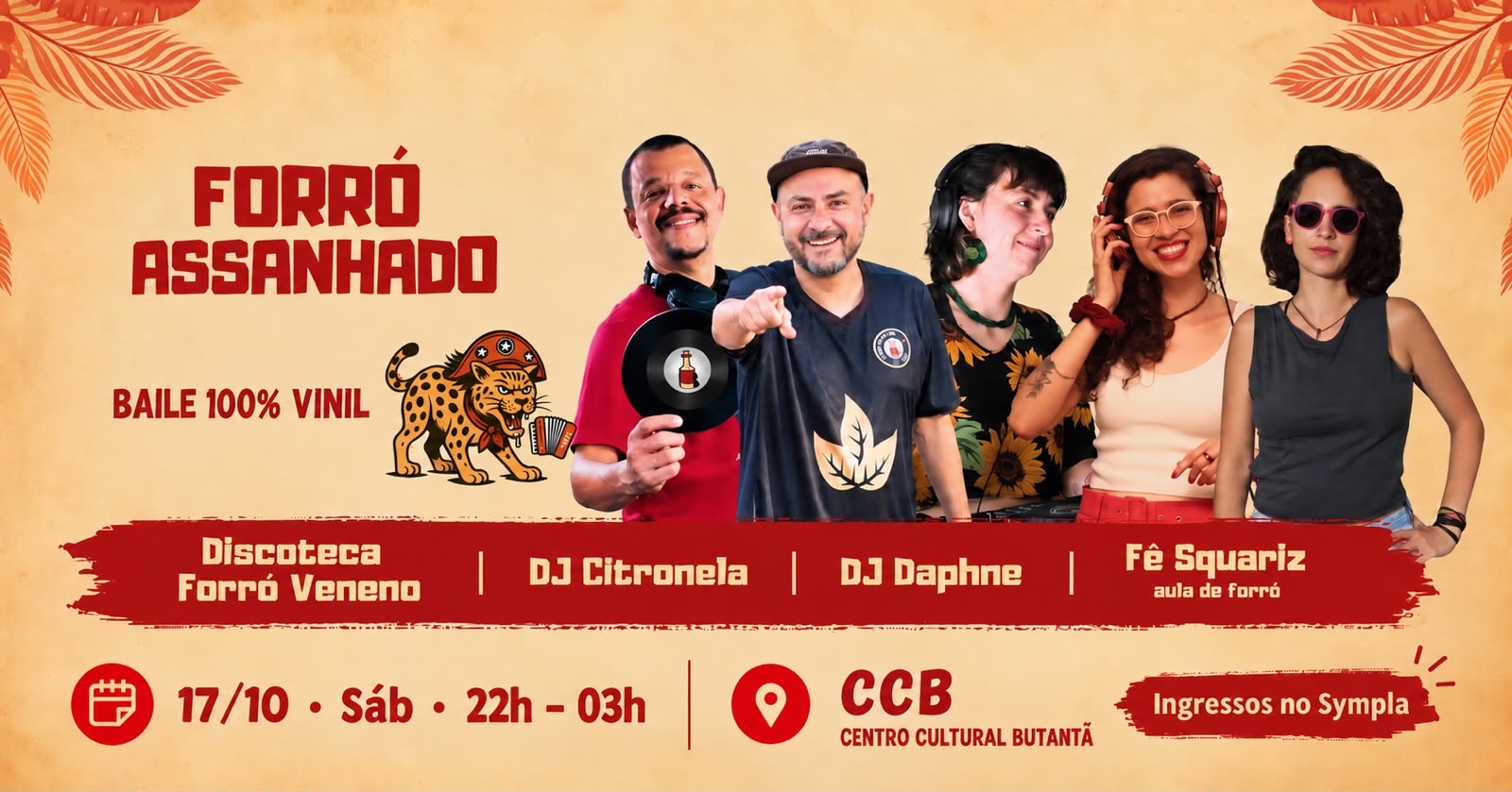Forró Assanhado - Baile 100% Vinil