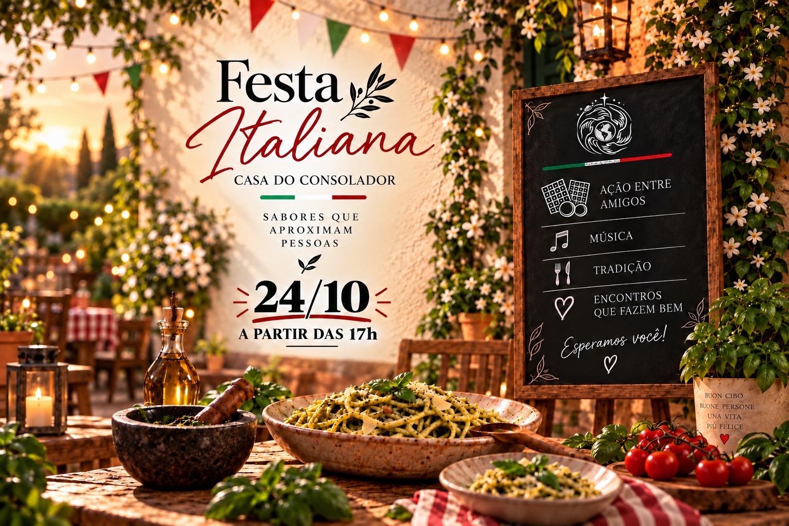 Noite Italiana da Casa do Consolador