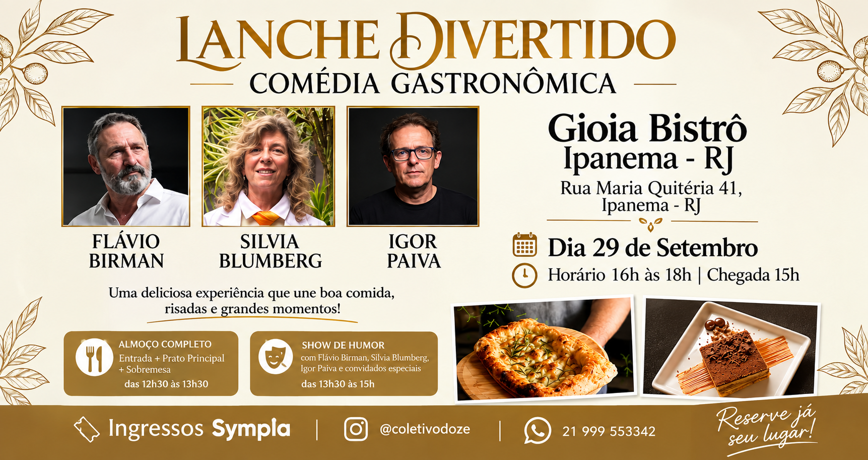 LANCHE DIVERTIDO GIOIA BISTRÔ - 29/9