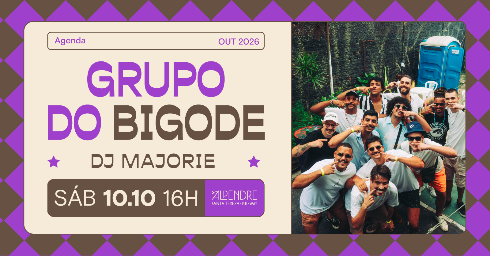 Grupo do Bigode - 10 de Outubro