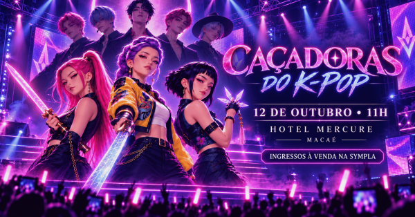 Imagem do evento Caçadoras do K-POP com Saja Boys em Macaé, RJ [12/10]
