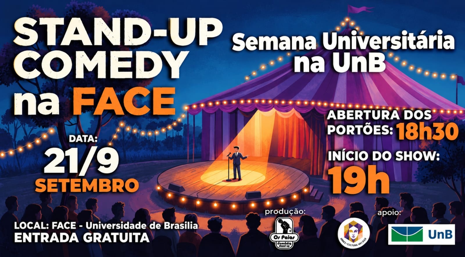 Stand-Up Comedy na FACE