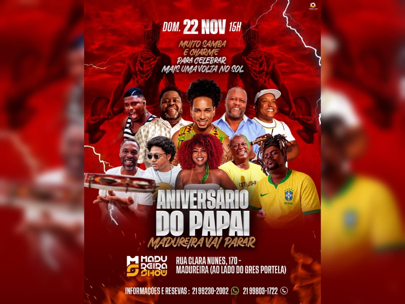 ANIVERSÁRIO DO PAPAI - MADUREIRA SHOW