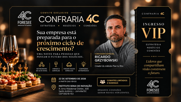 Imagem do evento CONFRARIA 4C | Estratégia  Negócios  Conexões