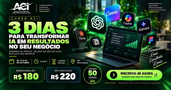 Imagem do evento DOMINE A IA PARA O SEU NEGÓCIO