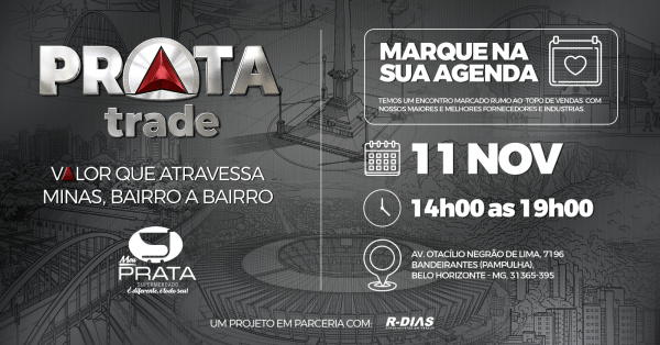 Imagem do evento PRATA TRADE 2027 - 1ª EDIÇÃO | GRUPO MEU PRATA