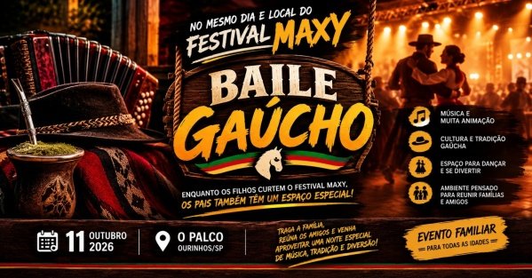 Imagem do evento Baile gaucho