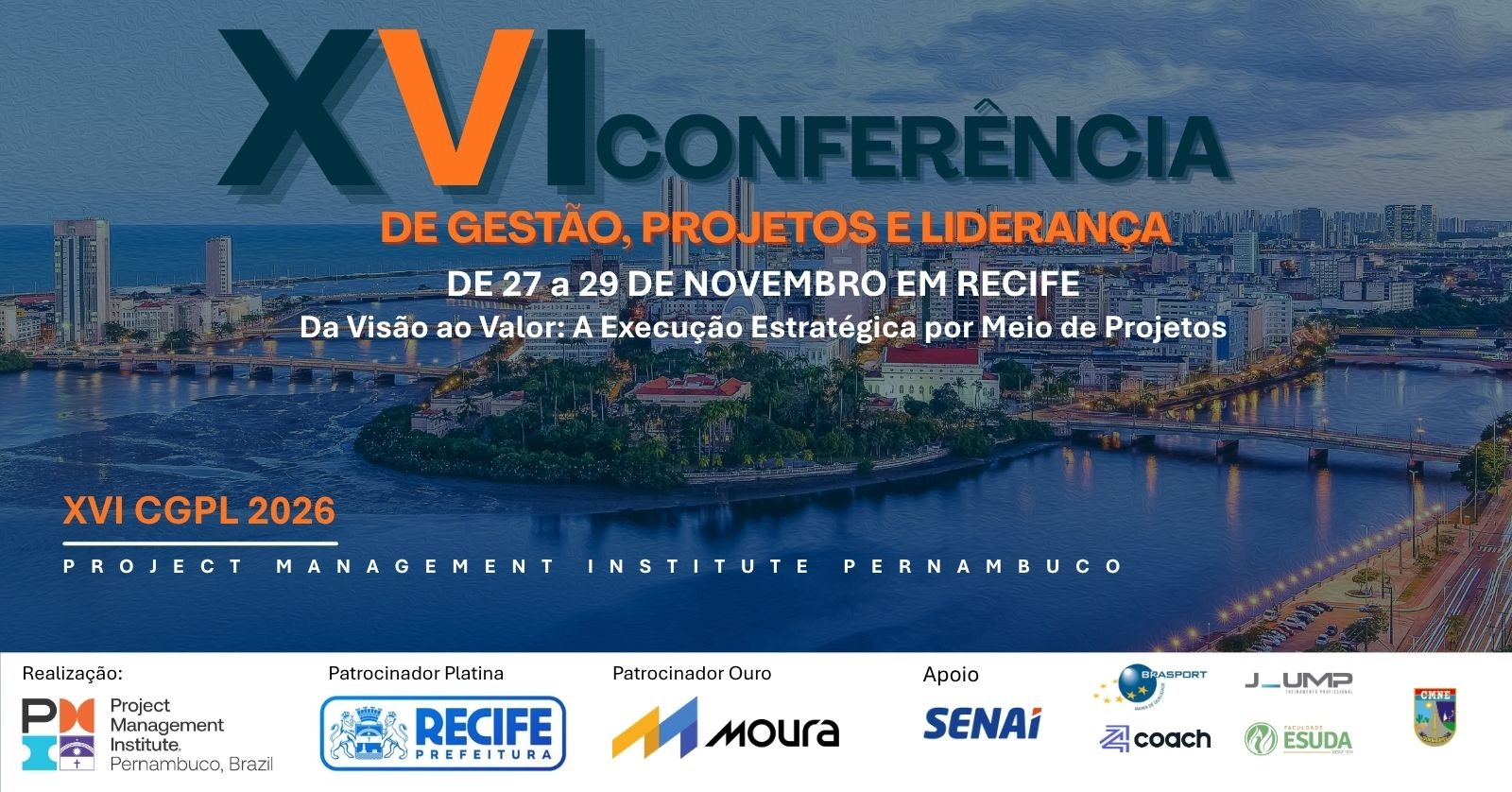 Imagem da fonte — XVI CGPL - Conferência de Gestão, Projetos e Liderança 2026