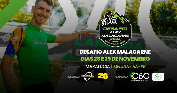 Imagem do evento DESAFIO ALEX MALACARNE 2026 | 3ª EDIÇÃO