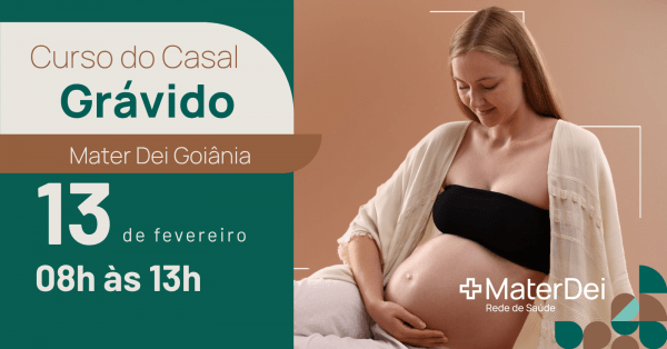 Imagem do evento Curso Casal Grávido - Mater Dei Goiânia