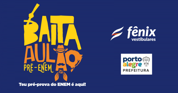 Imagem do evento Baita Aulão ENEM - Teu pré-prova é aqui