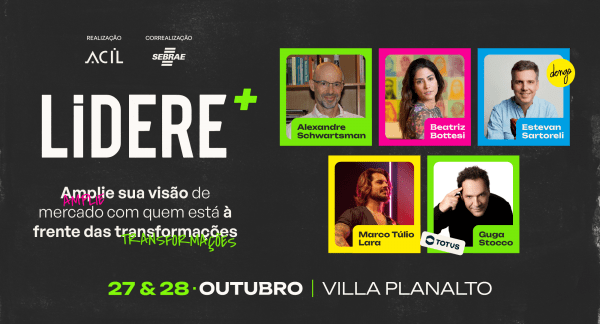 Imagem do evento LiDERE+ 2026