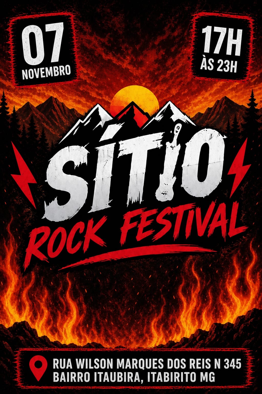 Sítio Rock Festival - Itabirito, MG