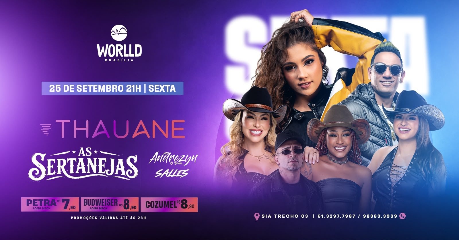 THAUANE | Worlld Brasília