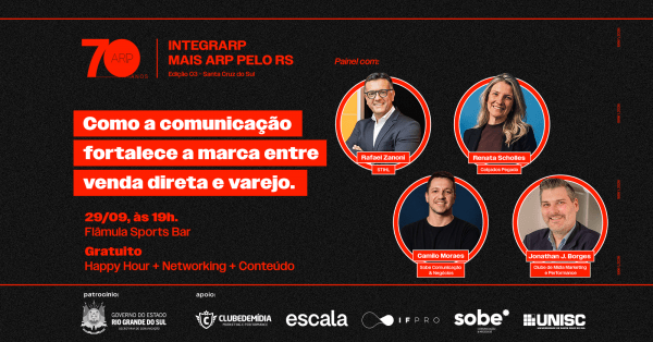 Imagem do evento IntegrARP - Mais ARP pelo RS - Edição Santa Cruz do Sul
