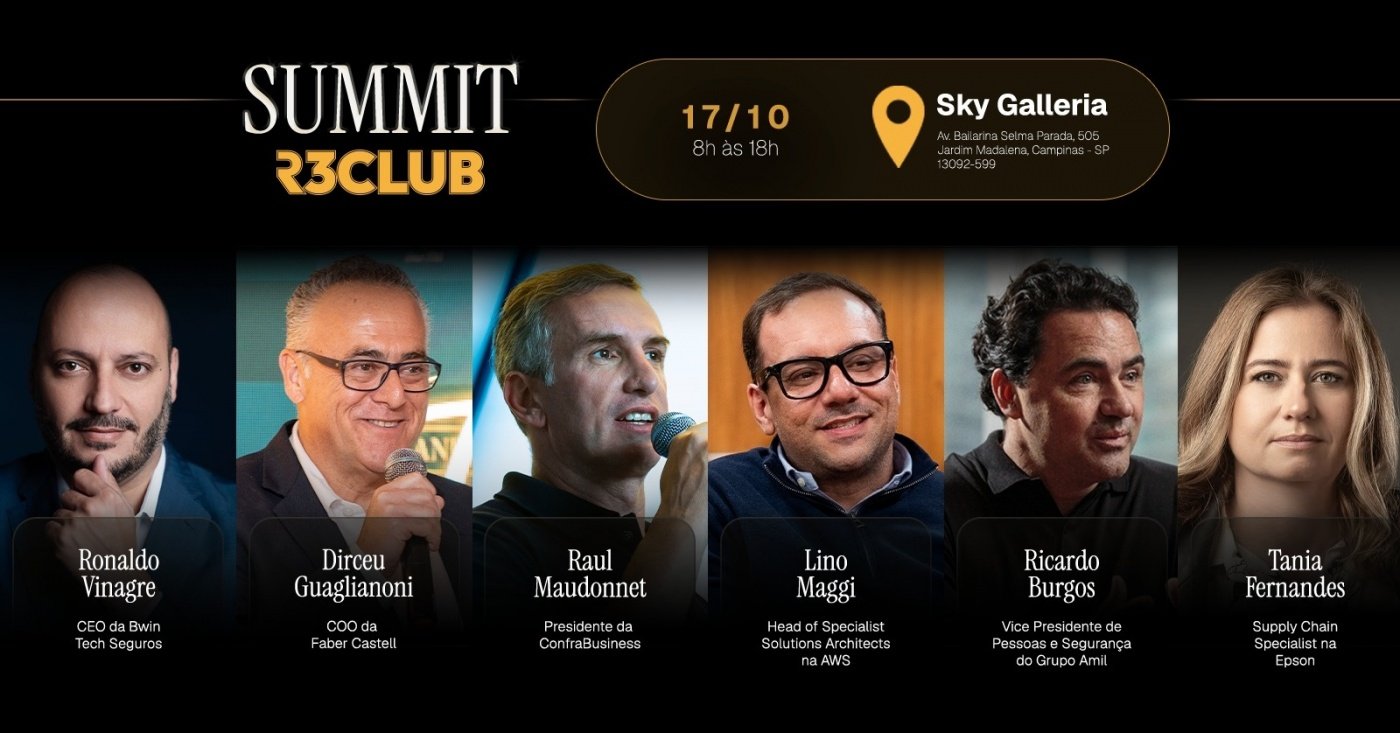 R3 SUMMIT | O Próximo Ciclo do Seu Negócio - Da Gestão Tradicional à Era da IA e Reforma Tributária