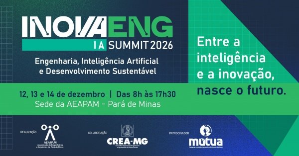 Imagem do evento InovaEng 2026 - Engenharia, IA e Desenvolvimento Sustentável