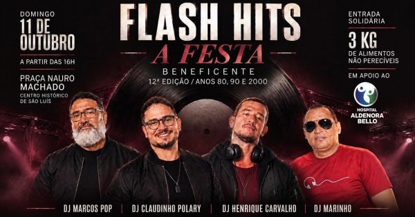 Imagem do evento FLASH HITS - A FESTA