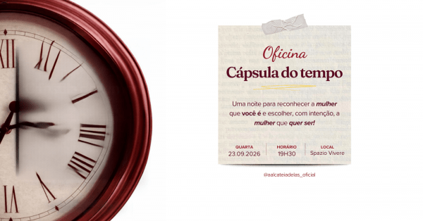 Imagem do evento Oficina - Capsula do Tempo