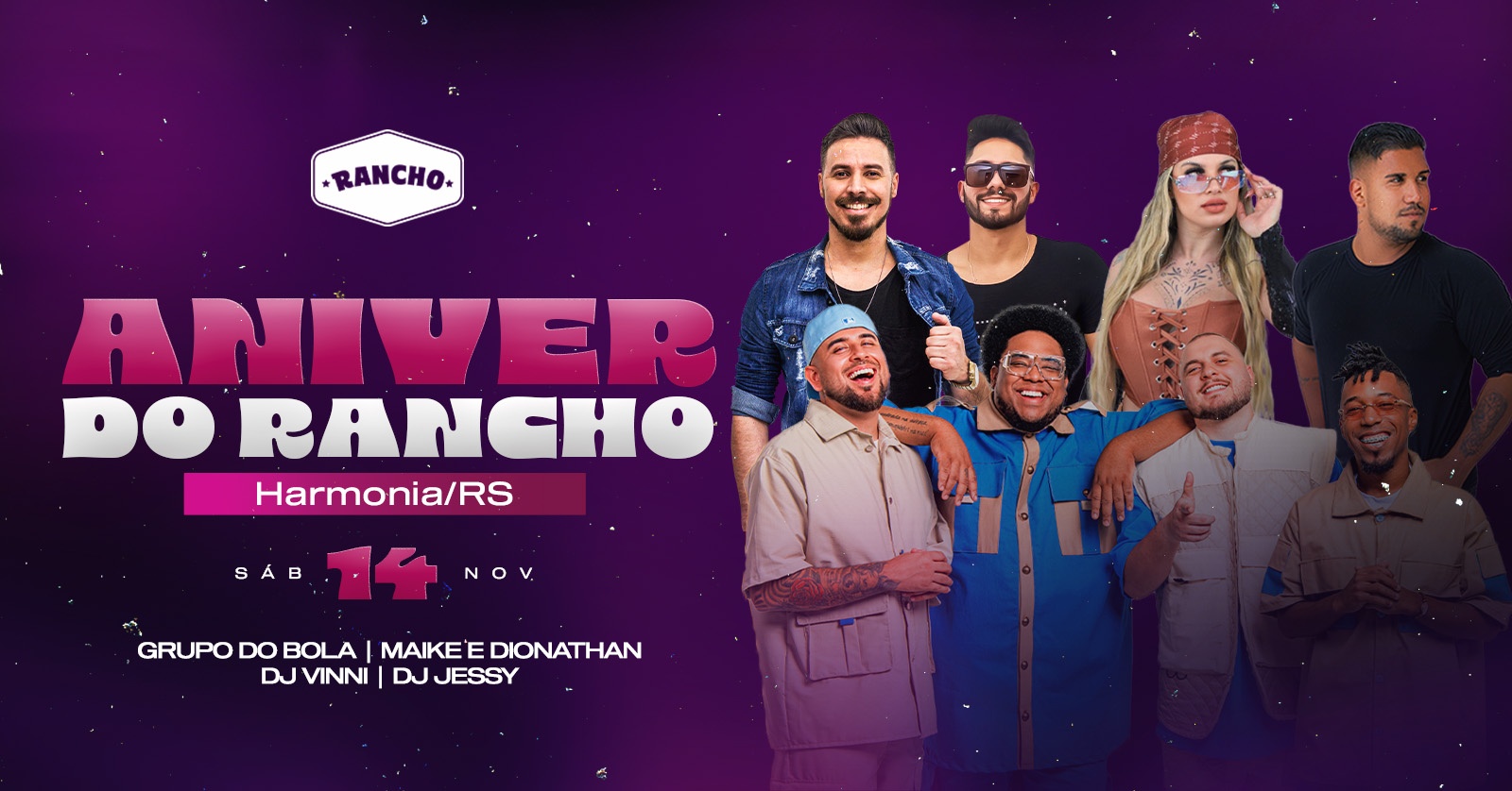 Aniver do Rancho | 14 de novembro