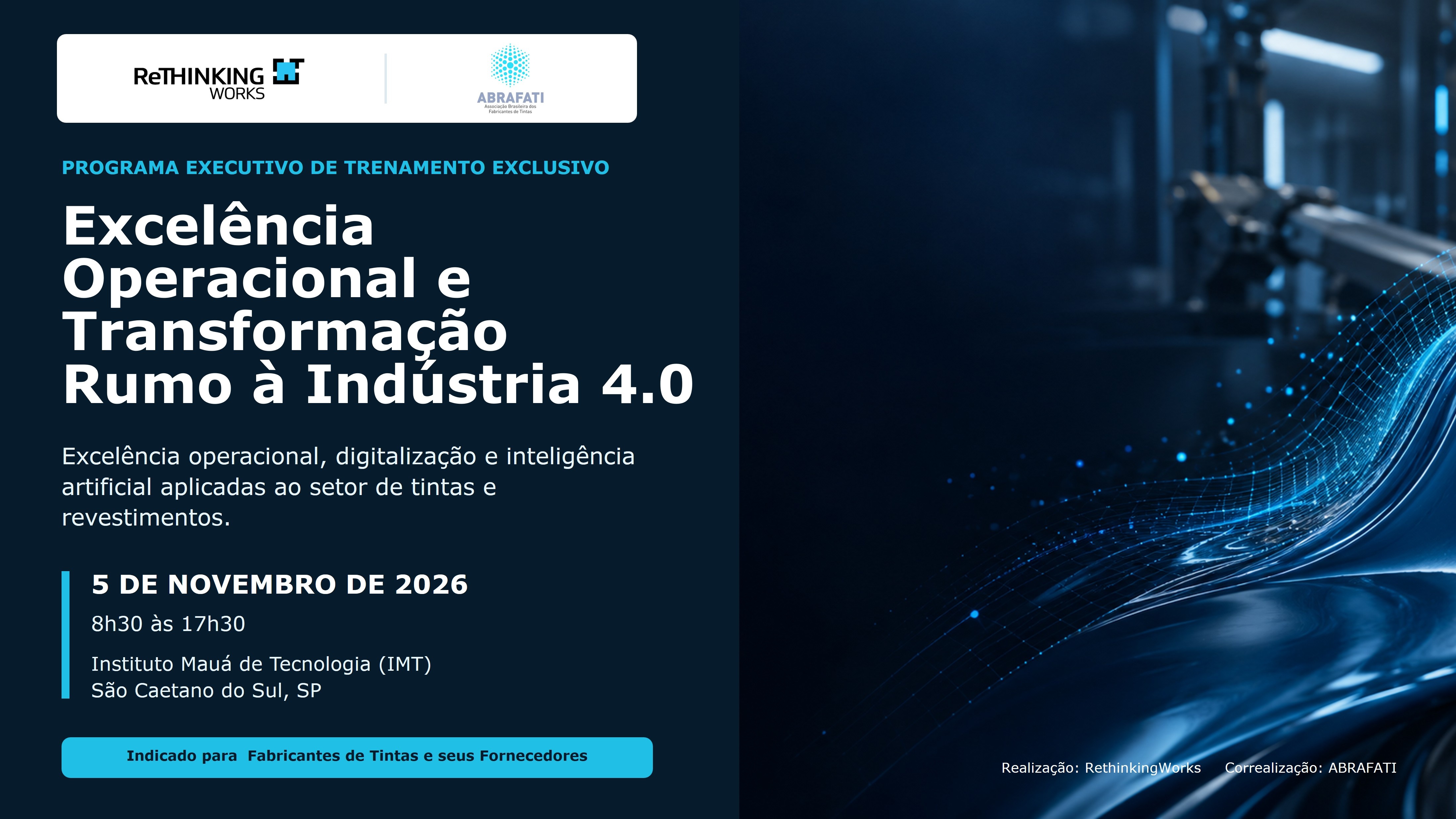 Excelência Operacional e Transformação Rumo à Indústria 4.0