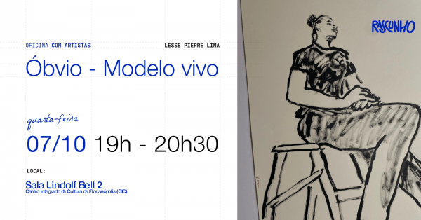 Imagem do evento Óbvio - Modelo Vivo | Oficina com Lesse Pierre