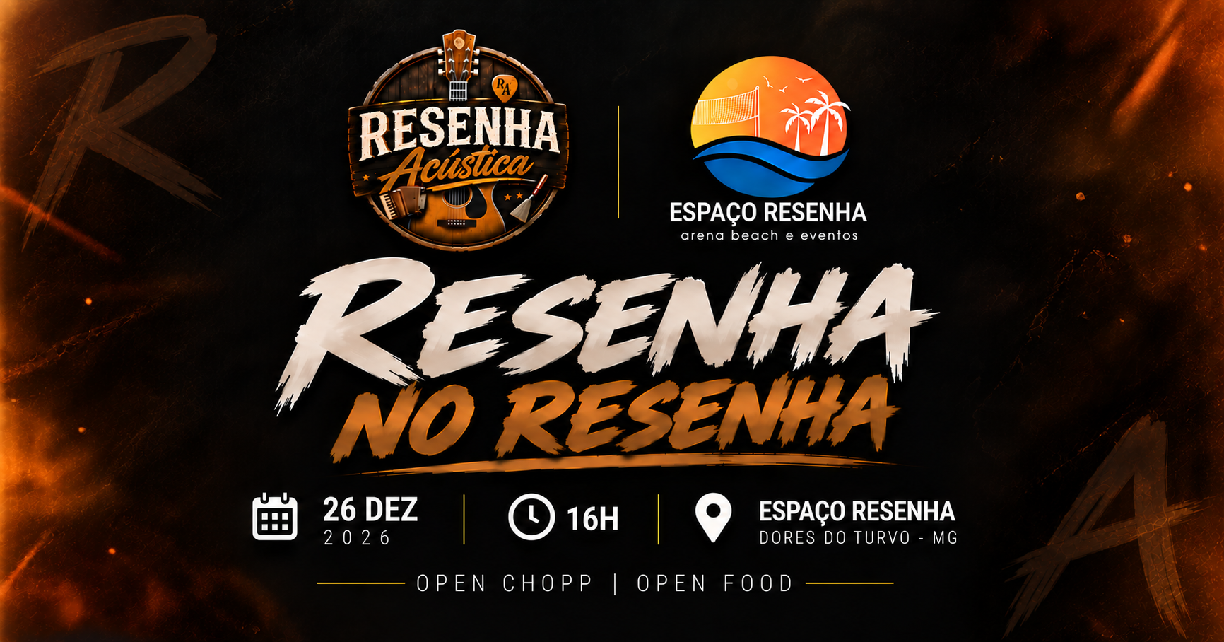 Resenha no Resenha - Dores do Turvo, MG