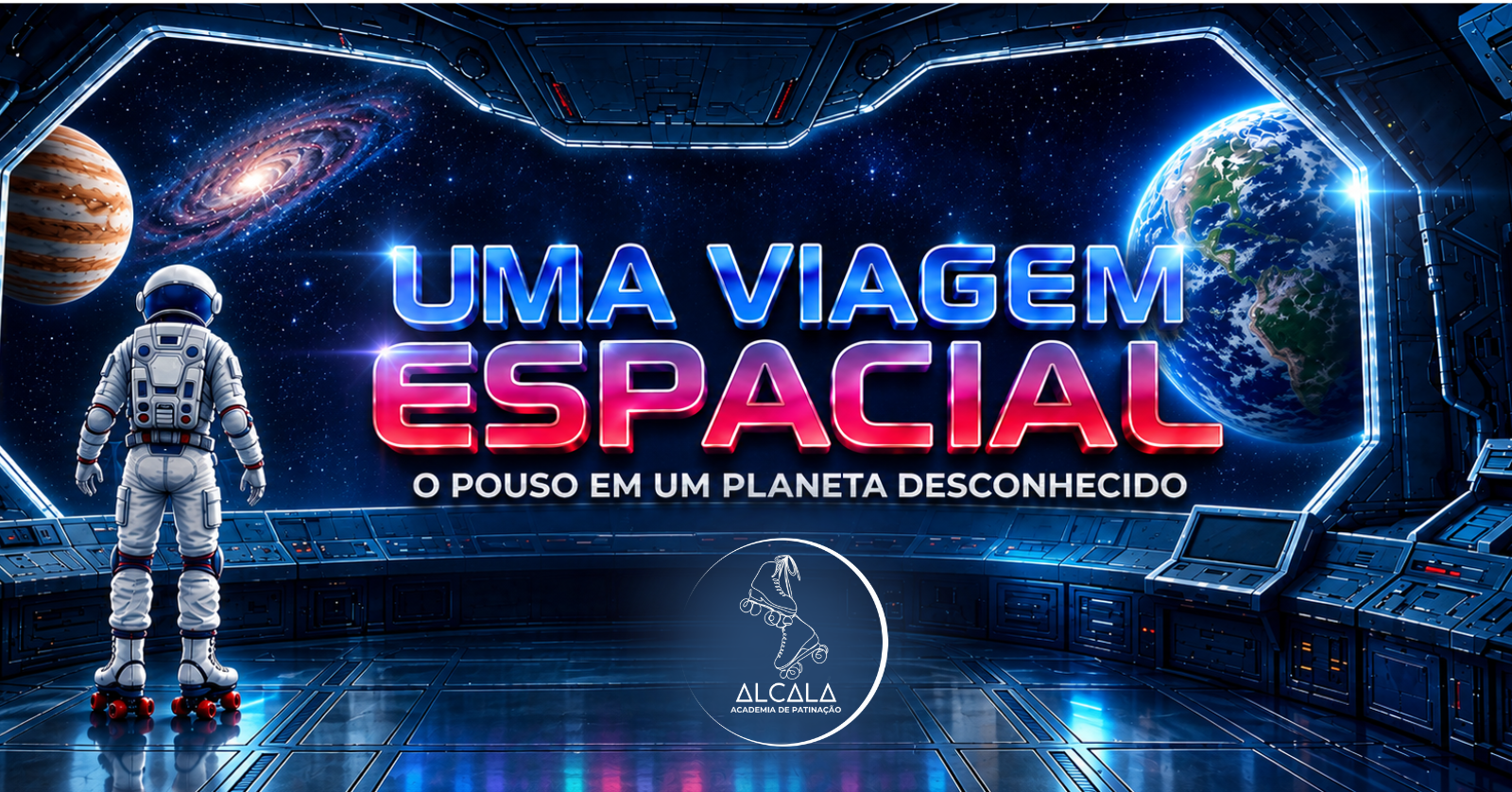 UMA VIAGEM ESPACIAL - SHOW DE PATINAÇÃO