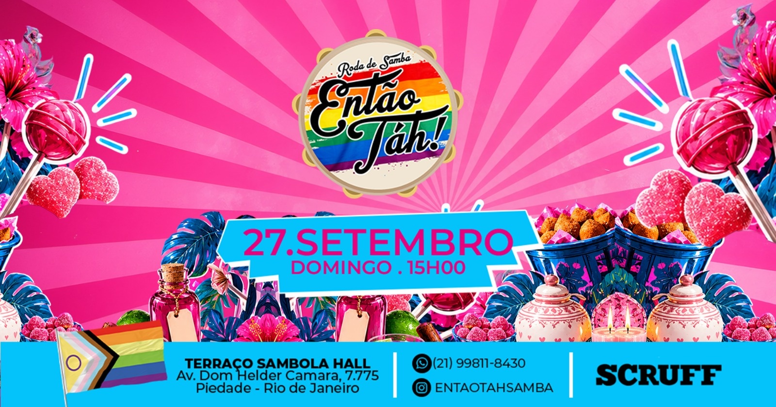 ENTÃO TAH! - RODA DE SAMBA LGBTQIAPN+