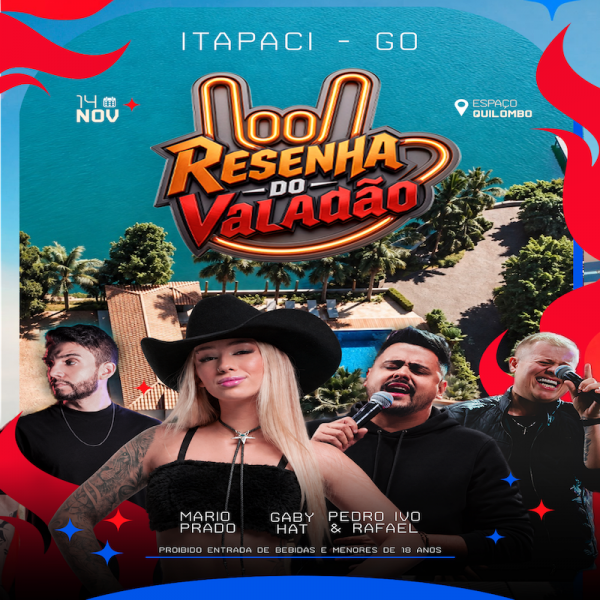 Imagem do evento Resenha do Valadão