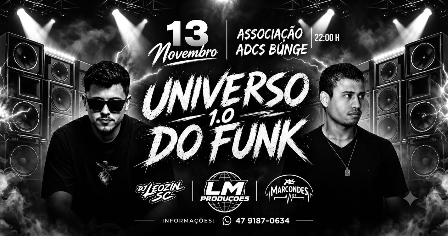 UNIVERSO DO FUNK - Gaspar, SC