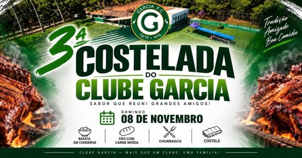 Imagem do evento 3ª Costelada do Clube Garcia