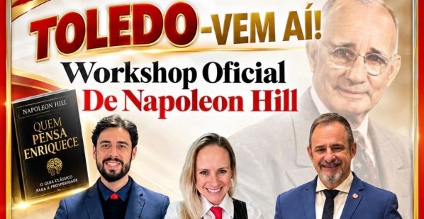 Imagem do evento WORKSHOP OFICIAL DE NAPOLEON HILL