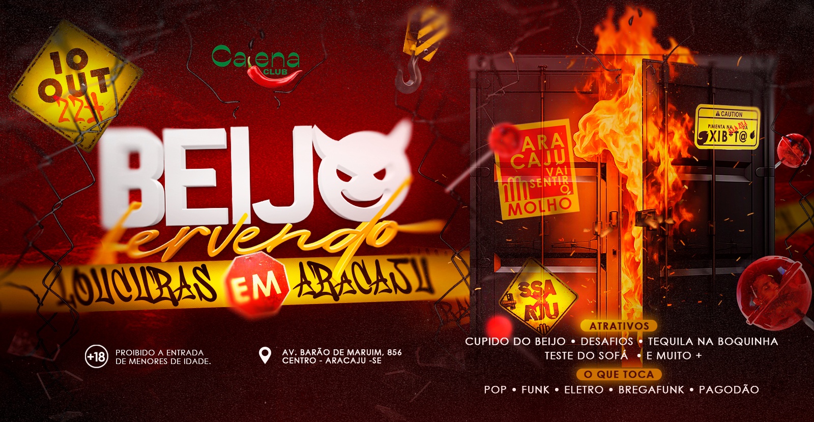 BEIJO FERVENDO - Loucuras em Aracaju