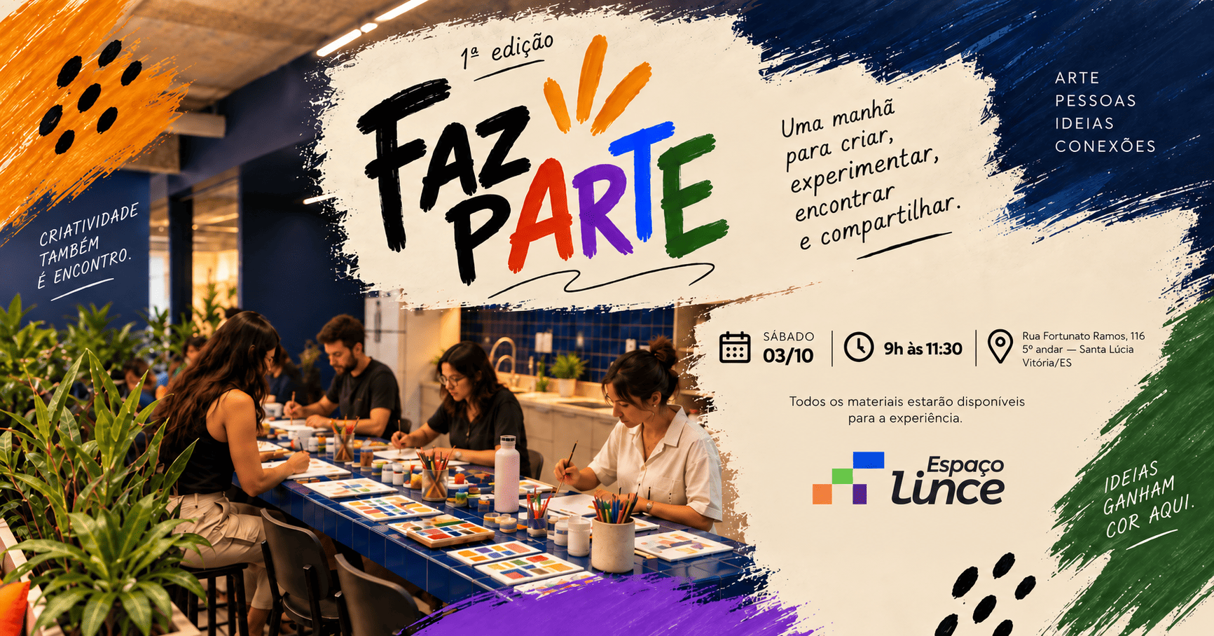 Faz pArte | Manhã de arte, criação e encontro