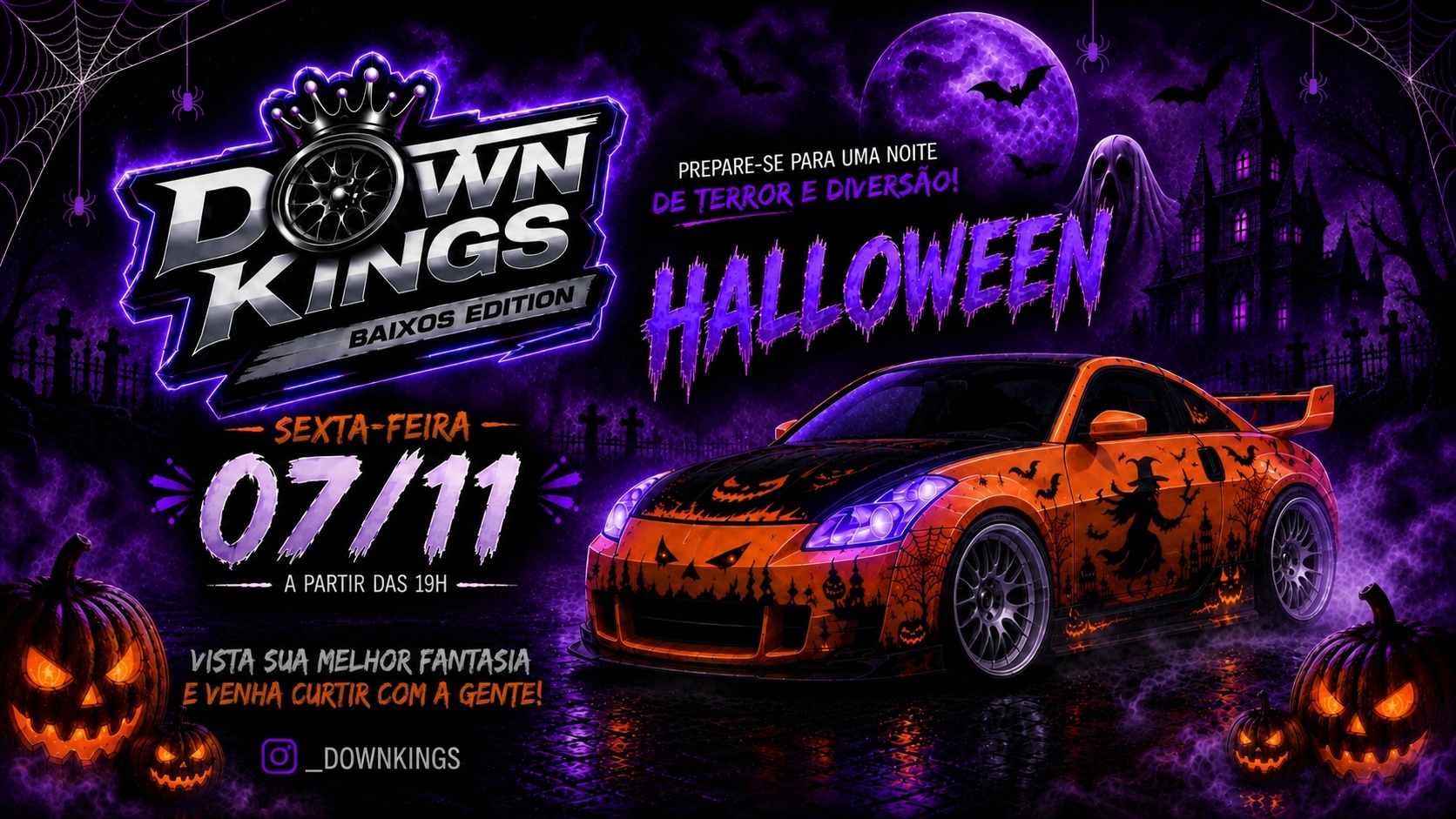 Imagem da fonte — DOWN KINGS HALLOWEEN