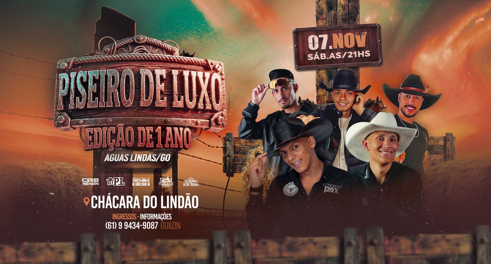 PISEIRO DE LUXO- EDC. DE 1 ANO