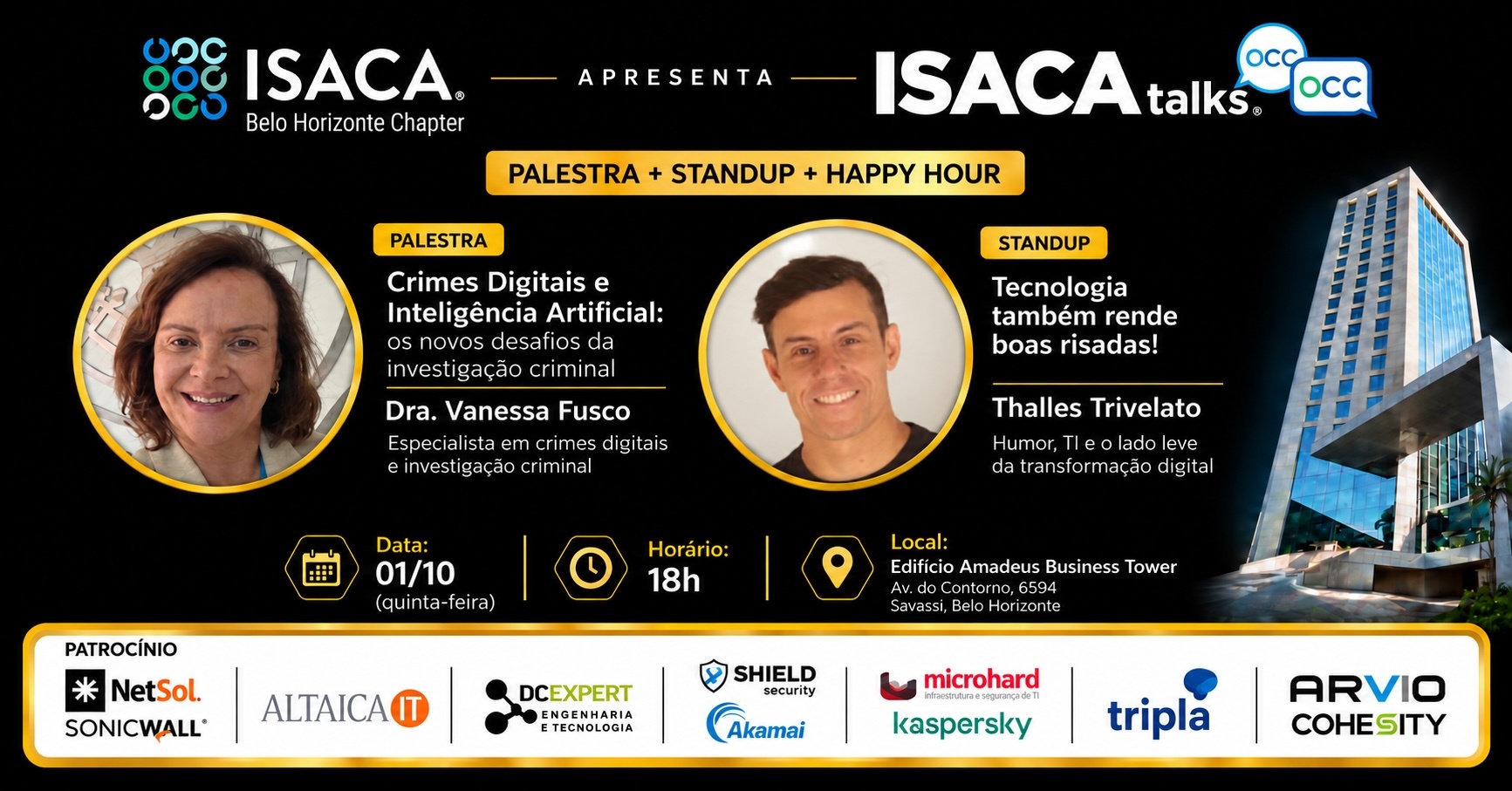 ISACA Talks - 2º Semestre - 2026