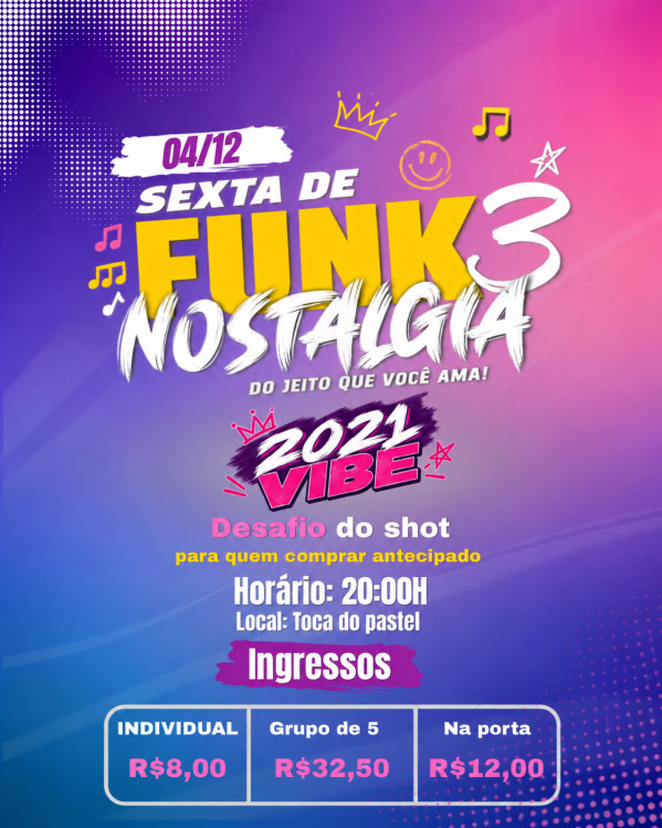 Imagem do evento FUNK NOSTALGIA 3