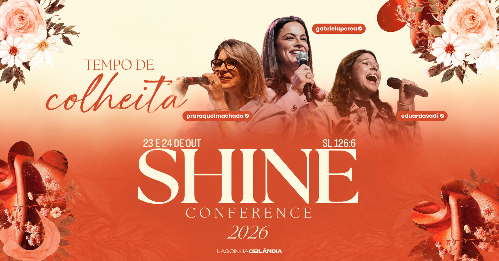 Imagem da fonte — Shine Conference 2026 - Dias 23 e 24 de Outubro