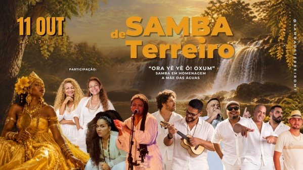 Imagem do evento SAMBA DE TERREIRO - HOMENAGEM A AXUM
