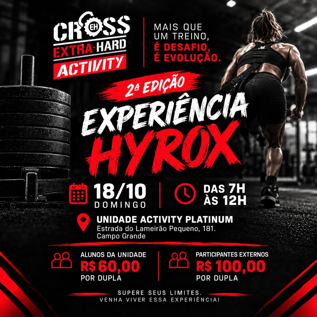 2° Experiência Hyrox EH/ACT